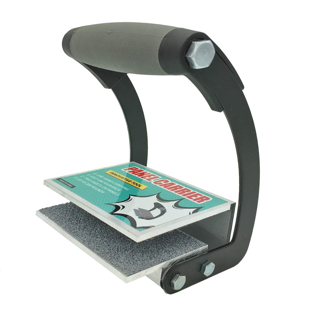 CartLife Plywood and Drywall Panel Carrier Tool,Sheetrock Gripper,Heavy Duty Metal Gripper for Clamp Wood Board or Drywall Lifter with Single Hand CARTLIFE