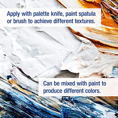 U.S. Art Supply Modeling Paste Acrylic Medium, 500ml Tub U.S. Art Supply