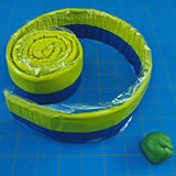 Epoxy Putty Tape, 36 Inches- Blue Yellow with Green Stuff Kneadatite