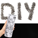 YOUKE OLA 10 Pack Sublimation Tumblers Bulk Straight Skinny Tumbler Blanks 20oz for Heat Transfer, Individual Gift Boxed, Double Wall Insulated YOUKE OLA