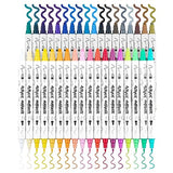 TRANSON 36 Color Dual-tip Acrylic Paint Pen Set for Canvas Rock Wood Leather Ceramic DIY Painting TRANSON