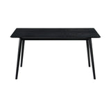 Armen Living Westmont 59" Rectangular Wood Dining Table, Black Armen Living