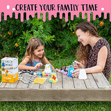 ROMI'S WAY 2-Pack Make Your Own Wind Chime Kit - Larger Bells, Stencils and Beads, Arts and Crafts for Kids Ages 8-12, 4-8 - DIY Craft Kit for Girls ROMI'S WAY