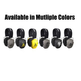 Walker's Razor Slim Passive Earmuff - Ultra Low-Profile Earcups - Black Walker's