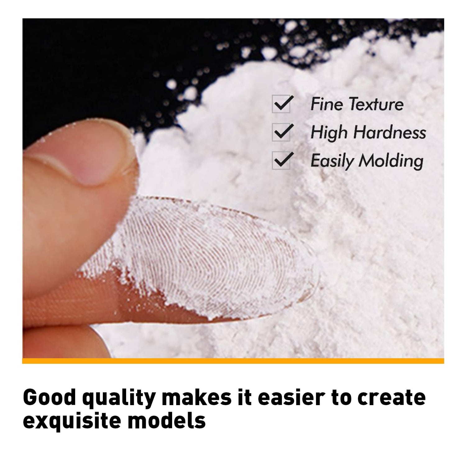 Falling in Art 1lb Plaster of Paris Powder - Hand Mold Casting Kit Powder, Gypsum Cement, Pottery & Ceramic Plaster Powder for Crafts, Sculpture, Falling in Art