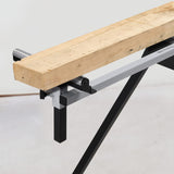 WORKESS Light Weight Universal Miter Saw Stand 330 Lbs Load Capacity Black and Grey WK-MS050B Single Pack WORKESS