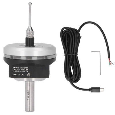 CNC 3D Edge Finder, Professional High Accuracy Universal 3D Sensor Probe, Waterproof Multifunctional 3D Edge Locator with Tungsten Steel Tip for X, Y