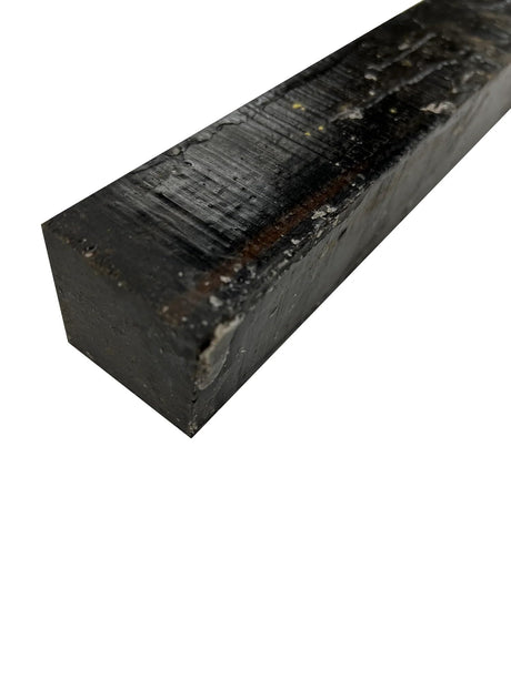 Exotic Wood Zone's Gaboon Ebony Turning Wood Blanks | Square Wood Lathe Pool Cue Blanks | 1-1/2" x 1-1/2" x 24" Exotic Wood Zone