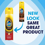 Pledge Wood Oil, Expert Care, Aerosol, Amber & Argan Scent, 9.7 oz. Pledge