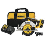 DEWALT 20V MAX* Circular Saw, 6-1/2-Inch, Cordless Kit (DCS565P1) DEWALT
