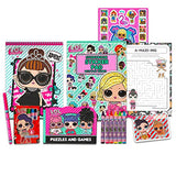LOL Dolls Ultimate Activity Set - Bundle with LOL Dolls Coloring Books, Stickers, Games, Puzzles, Drawing and More (LOL Dolls Activities for Girls, GAME PARTY