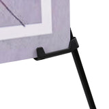 MEEDEN 2-Pack Steel Folding Tripod Display Easel -63'' Tall Adjustable Instant Easel Display Stand with Bag for Signs, Presentations, Posters & Art MEEDEN