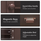 TaoHFE Medicine Cabinets,Bathroom Wall Cabinet with 2 Door Adjustable Shelves,Over The Toilet Storage Cabinet,Brown Bathroom Cabinet Wall TaoHFE