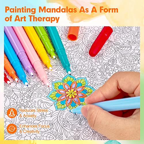 Arts Crafts for Kids Ages 6-8-12, 7 Sets Mandala 3D Coloring Puzzles, Art  Supplies for Kids 9-12 DIY 3D Puzzles for Kids Ages 3-5 4-8, Crafts for  Girls Ages 6-8-12, Origami Kit for Kids Ages 8-12