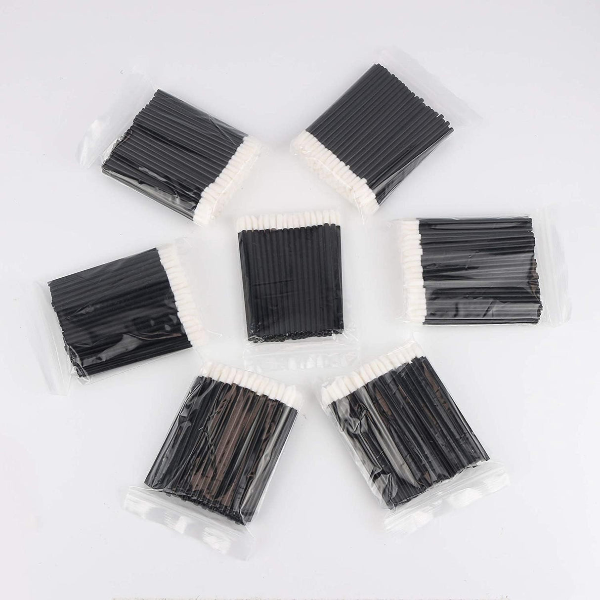 Mooerca 640PCS Disposable Lip Brushes Make Up Brush Lipstick Applicators Wands Makeup Applicators Brushes Lip gloss Applicators Tester Wands Tool Mooerca