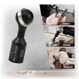 ARBORTECH Ball Gouge | Ø 30 mm Spherical Shaped Wood Gouge Power Carving Attachment for Angle Grinder | BAL.FG.2000 ARBORTECH