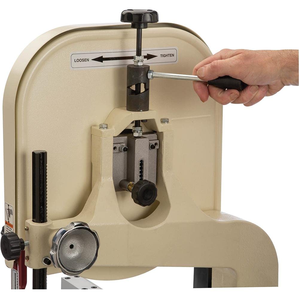 Shop Fox W1706 14" Bandsaw with Cast Iron Wheels & Deluxe Aluminum Fence Shop Fox