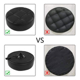 Ainilaily Rolling Stool for Shop Work Medical Tattoo Salon Lash,Heavy Duty Esthetician Hydraulic Chair Stool with Wheels (Black,with Foot Rest) Ainilaily