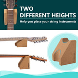 Guitar Neck Rest, Guitar Neck Cradle Support Pillow String Instrument Luthier Tool for Guitar Workstation, Ukuleles, Violins, Banjos, Mandolins COENGWO