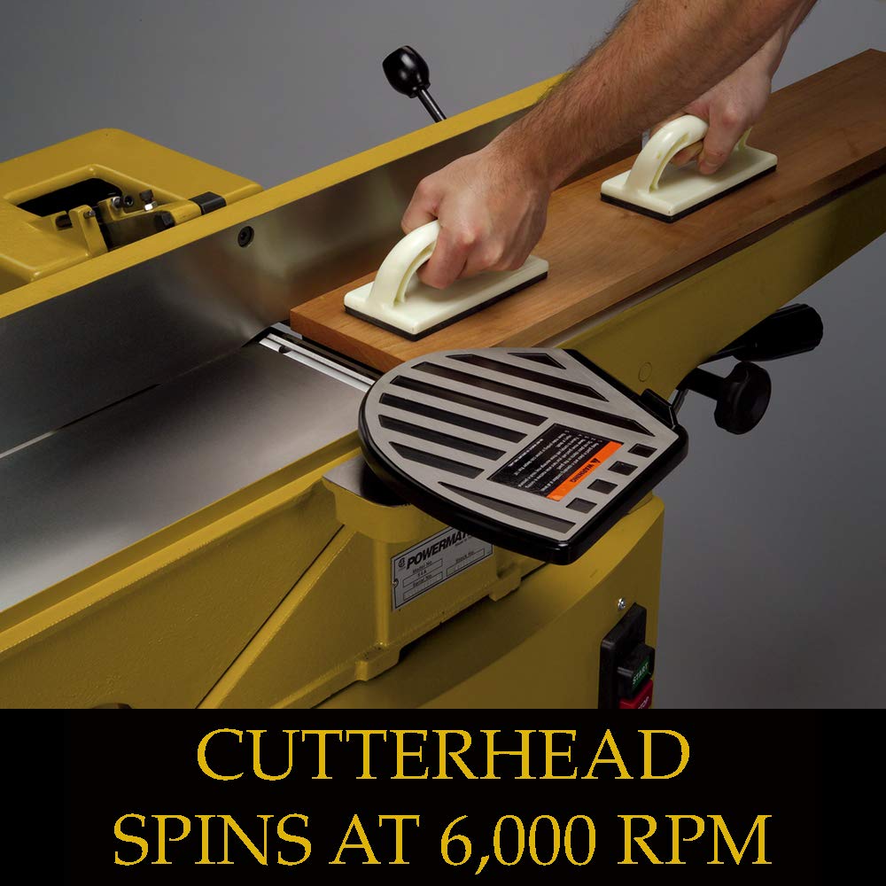 Powermatic 6-Inch Jointer, 3 HSS Knives, 1 HP, 1Ph 115/230V (Model 54A) Powermatic