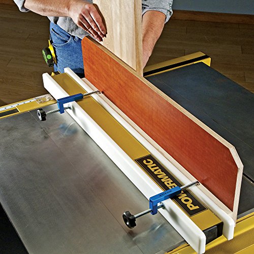 Universal Fence Clamps for Woodworking (Set of 2) – Great Fence Clamp for False Fence, Half-Fence, Stop Block, & More – Compact, Lightweight Aluminum ROCKLER