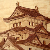 KINOWA Wooden Art Kit Kiharie Himeji Castle Made in Japan KINOWA