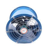 Tube Axial Fan Explosion-Proof Exhaust Fan High Velocity Utility Blower, Cylinder Pipe Axial Fan Ventilator Fan Spray Booth Paint Fumes Exhaust Flow Upyouths
