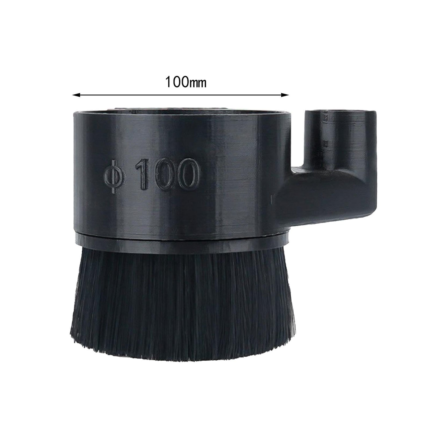 Menolana Spindle Brush Dust Shoe Spindle Dust Shoe Cover Replacement Spare Parts Fittings Dustproof for CNC Routers Spindle Dust Shoe, 100mm Menolana