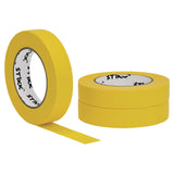 STIKK Painters Tape - 3pk Yellow Painter Tape - 1 inch x 60 Yards - Paint Tape for Painting, Edges, Trim, Ceilings - Masking Tape for DIY Paint STIKK