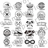 Custom Branding Iron Stamp for Wood & Leather - Personalised Heat Stamp for Craftsmen & BBQ Enthusiasts Generic