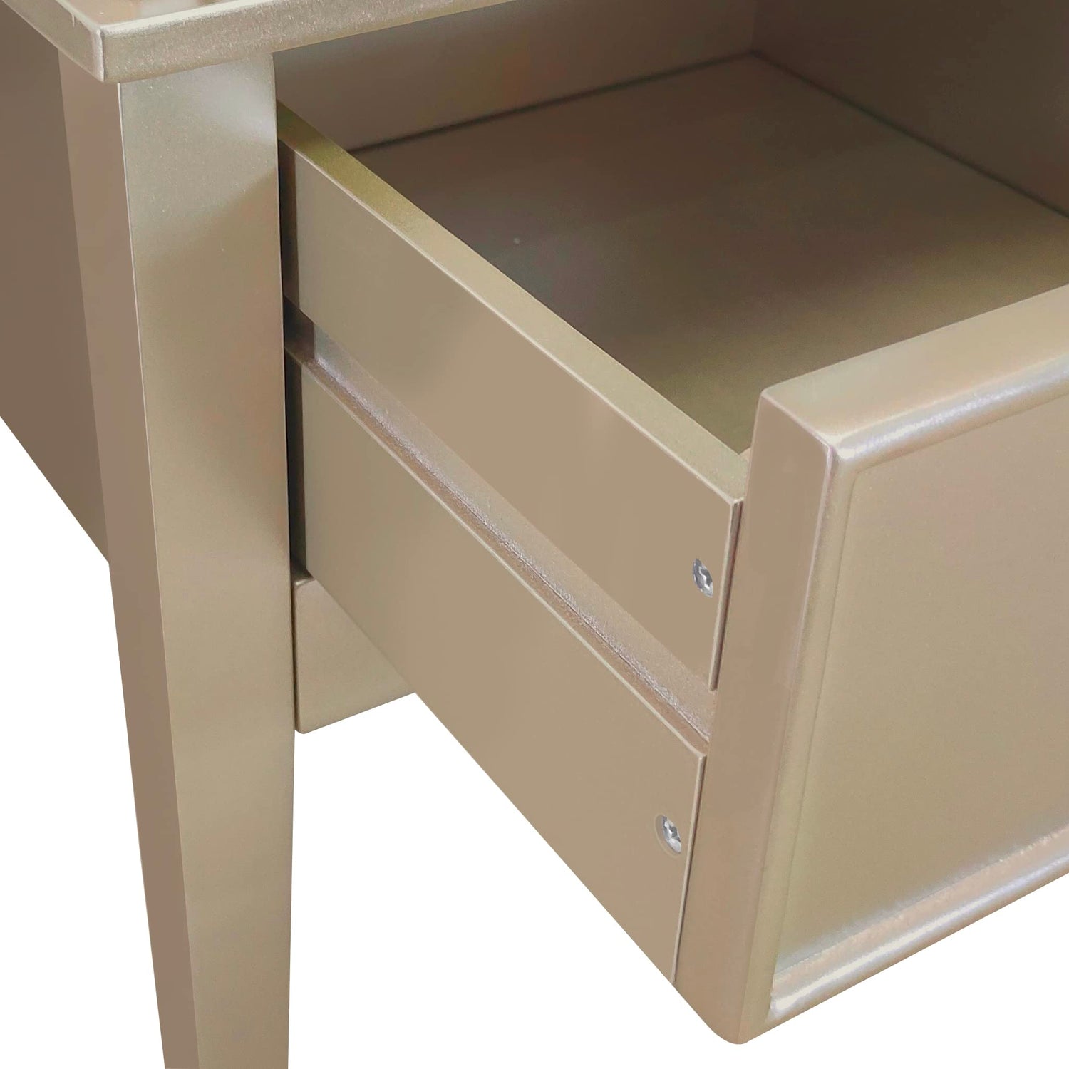 Kings Brand Furniture - Versailles Curio Display Storage Accent Cabinet with Glass Shelves (Gold) Kings Brand Furniture