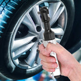 DEWIN Air Ratchet Wrench, Pneumatic Wrench Square Driver Air Ratchet Sockets Tools Torsion 25ft-lbs 1/4inch DEWIN