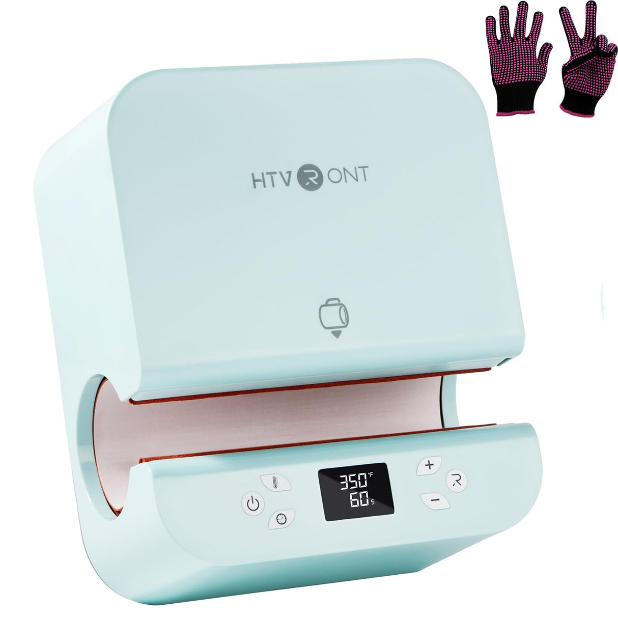 HTVRONT Auto Tumbler Heat Press Machine - Mug Heat Press Heat Up Fast & Even, Professional Tumbler Press High-Security for 10-30oz(2.9-3.35inch) HTVRONT