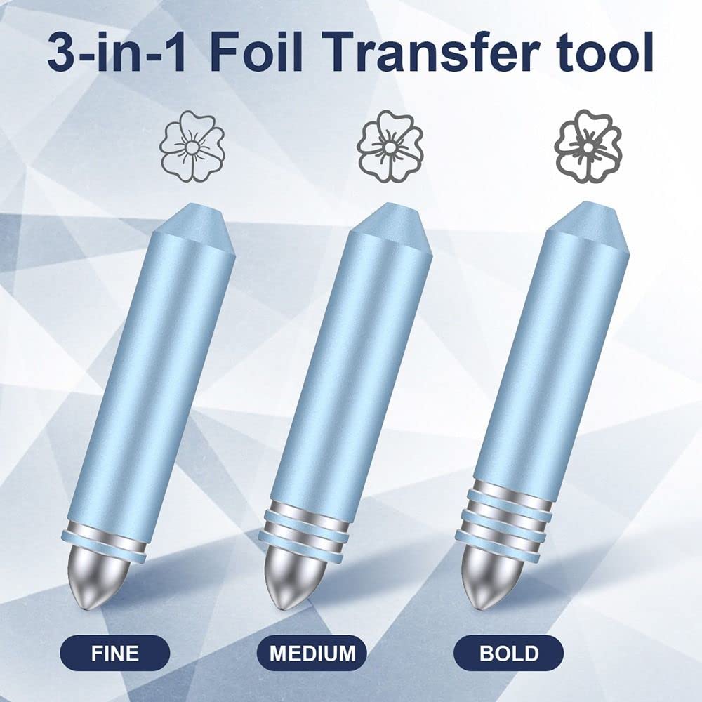 Portable Foil Transfer Tool Kit for Cricut Maker Explore 3 Air 2 - Accessories for Cricut Maker 3 Andy's Orchids