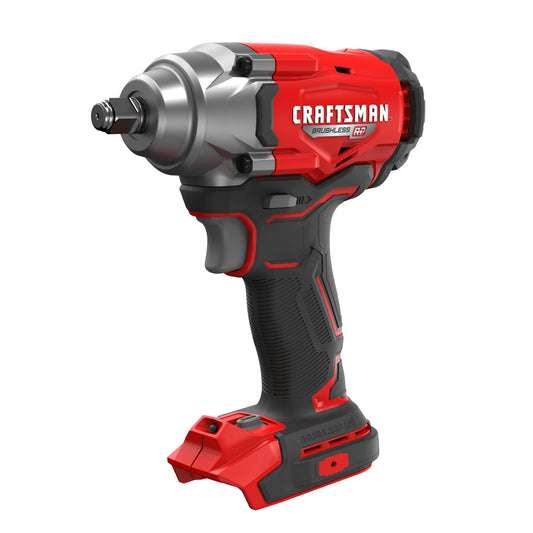 CRAFTSMAN V20 Cordless Impact Driver, 1/2 inch, Bare Tool Only (CMCF921B) - WoodArtSupply