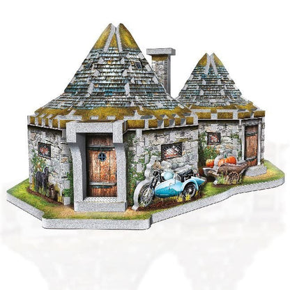 Wrebbit3D Harry Potter Hagrid’s Hut 3D Puzzle for Teens and Adults | 270 Real Jigsaw Puzzle Pieces | Not Just an Ordinary Model Kit for Adults for - WoodArtSupply