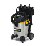 WORKSHOP Wet/Dry Vacs Vacuum WS1600SS Heavy Duty Stainless Steel Wet/Dry Vacuum Cleaner, 16-Gallon Stainless Steel Shop Vacuum Cleaner, 6.5-Peak HP Workshop