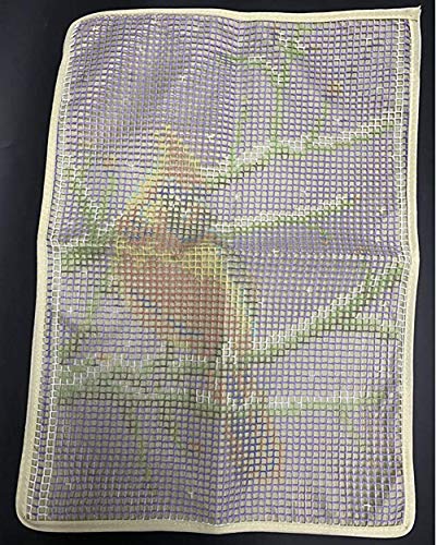 Latch Hook Rug Kit for Adults Red Cardinal Crocheting Carpet Rug Yarn Sofa Cushion Mat Tapestry DIY Carpet Arts Crafts,20.5X15 Inch PakyKai