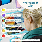 iVyne Rechargeable A4 Light Pad for Tracing & Weeding - LED Light Board for Weeding Vinyl - for Cricut Vinyl Weeding Tools - Ultra-Thin & Portable - iVyne