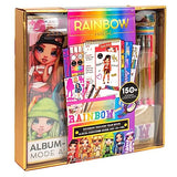 Rainbow High Fashion Runway by Horizon Group USA, Dress Up 6 Die-Cut Dolls, 100+ Accessories Including Fabrics & Repositionable Stickers, Includes Rainbow High