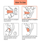 Quality Foam Earplugs 200 Pair - 32dB Noise Cancelling Soft High Decibel Ear Plugs for Noise Reduction Ear Protection Concerts Loud Music Shooting Quality Plugs by Rips