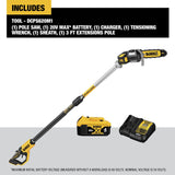 DEWALT 20V MAX* XR Pole Saw, 15-Foot Reach (DCPS620M1) DEWALT