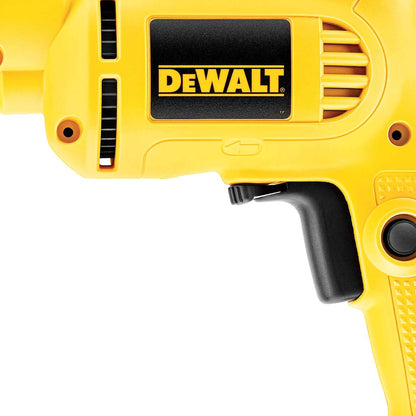 DEWALT Corded Drill with Keyed Chuck, 7.0-Amp, 3/8-Inch (DWE1014) - WoodArtSupply