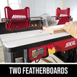 SKIL RT1323-01 Router Table and 10Amp Fixed Base Router Kit Skil