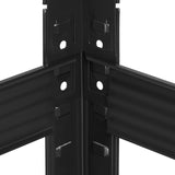 Topeakmart 5-Tier Utility Shelves, Metal Storage Shelves Garage Shelving Unit Adjustable Garage Storage Shelves Storage Racks Heavy Duty Shed Topeakmart