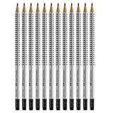 Faber-Castell Grip Graphite EcoPencils with Eraser - 12 Count - No. 2.5 Multi, 8 mm Faber-Castell