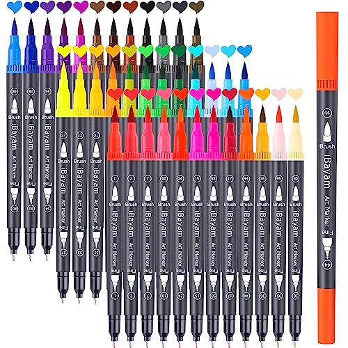 iBayam Colored Pens for Journaling Note Taking 36 Vibrant Colors