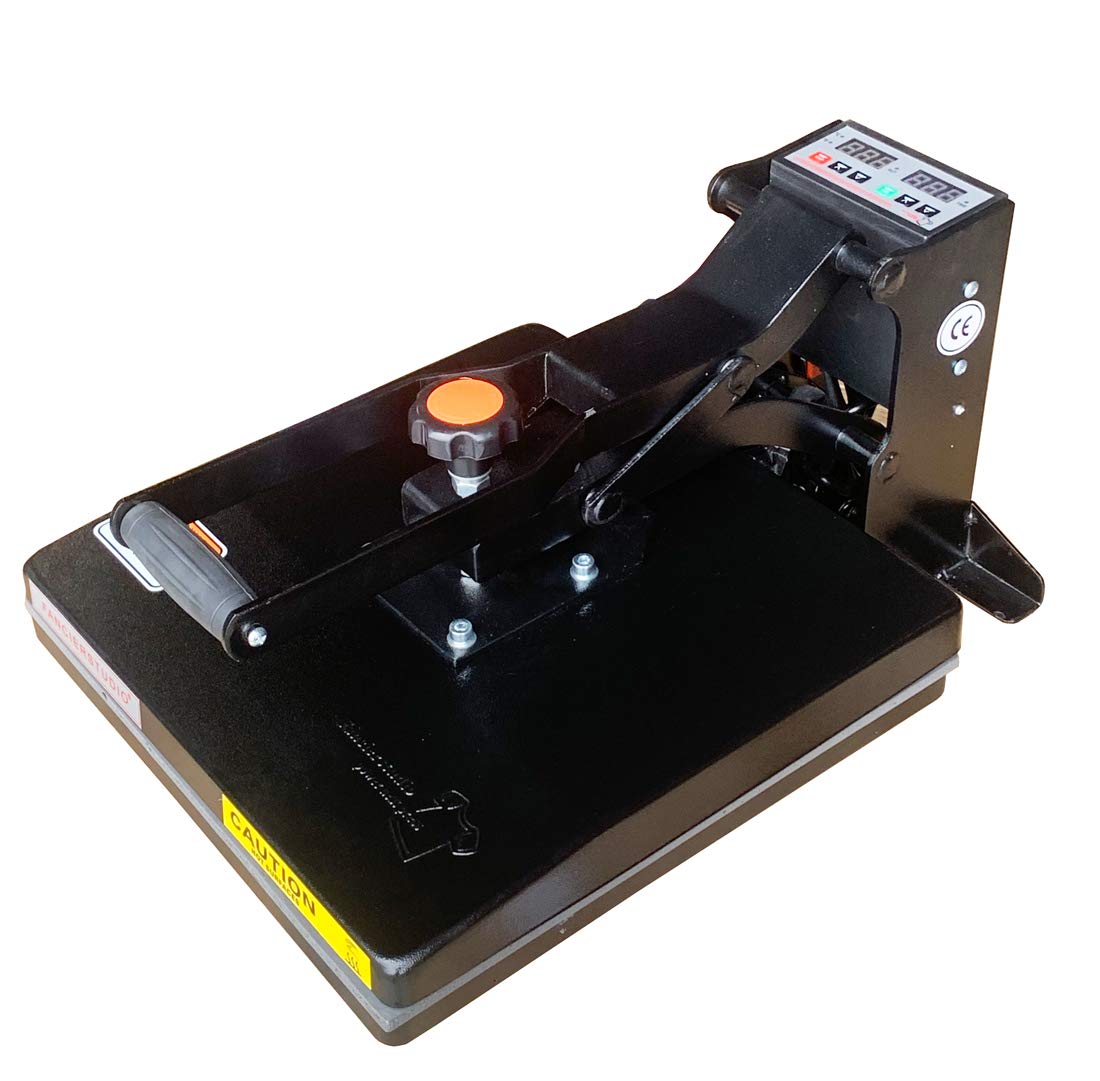 Fancierstudio Heat Press 15X15 Sublimation Rhinestone Heat Press T-Shirt Heat Press New Model FS15x15A RB Fancierstudio