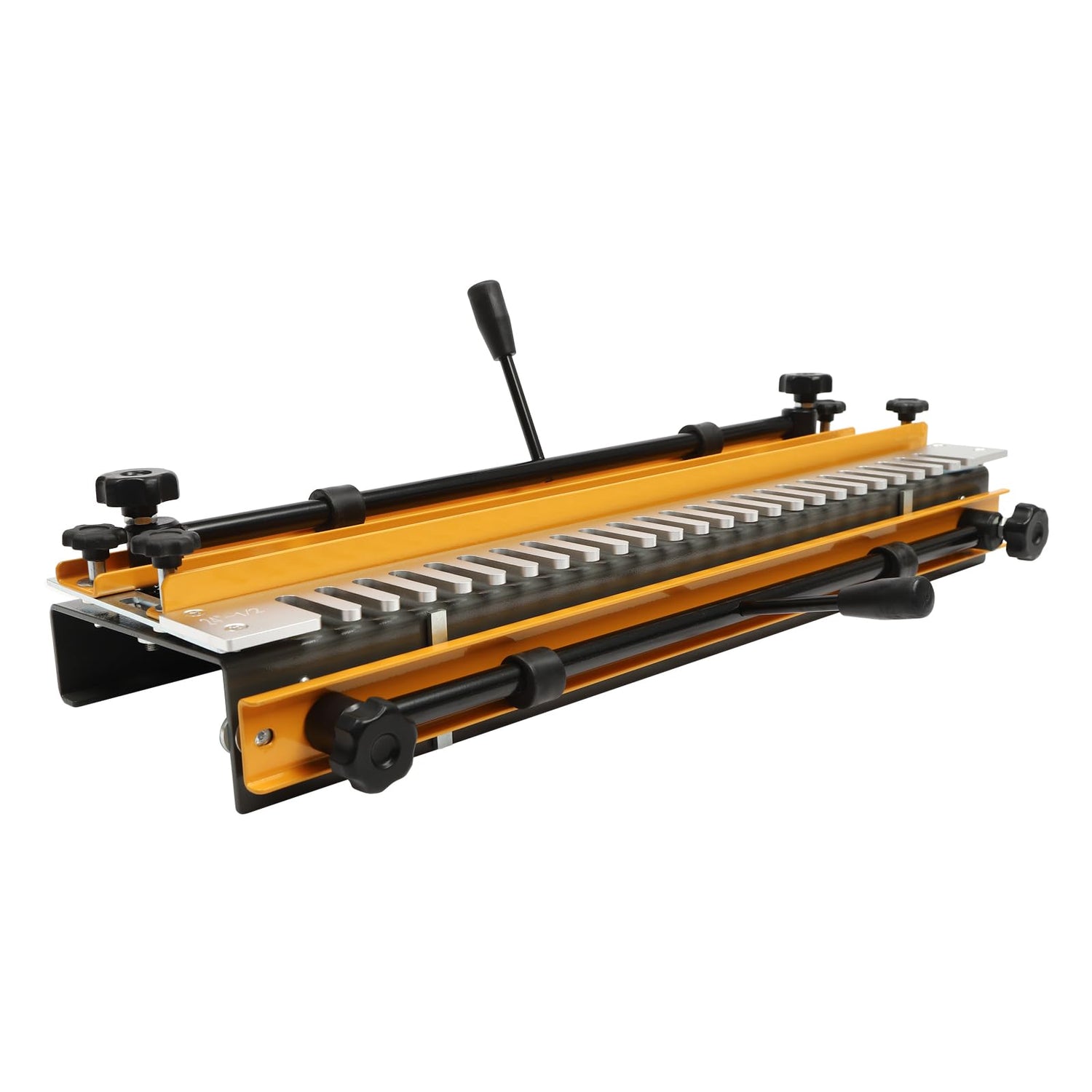 Dovetail Jig Kit, 24Inch Woodworking Dovetail Jig with Milling Cutter and 2 Operating Handles, CNC Dovetail Template Versatile Dovetail Jig Machine HAOREBAIYU