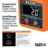Klein Tools 935DAG Digital Electronic Level and Angle Gauge, Measures 0 - 90 and 0 - 180 Degree Ranges, Measures and Sets Angles Klein Tools